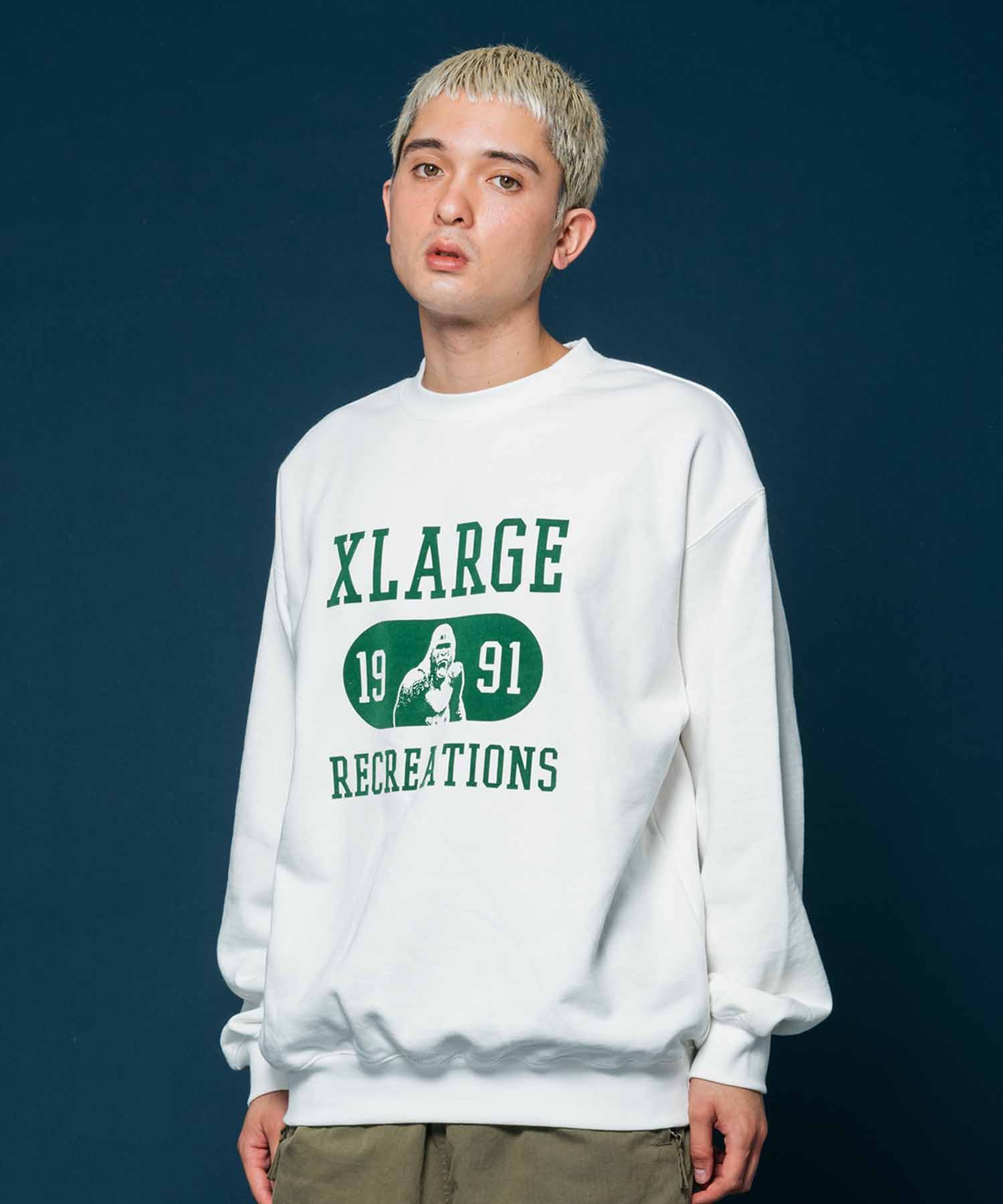 楽天市場】【公式】XLARGE エクストララージ HOCKEY CREWNECK SWEAT