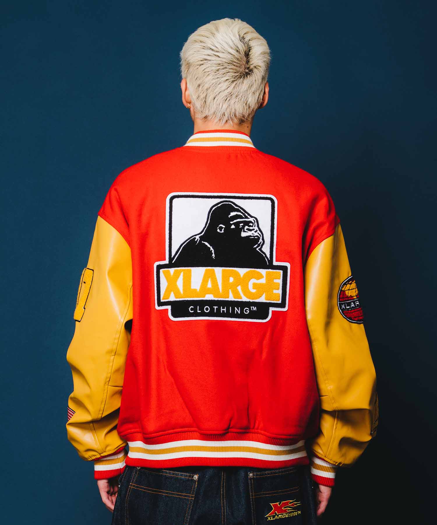 楽天市場】【公式】XLARGE エクストララージ OG LOGO VARSITY JACKET