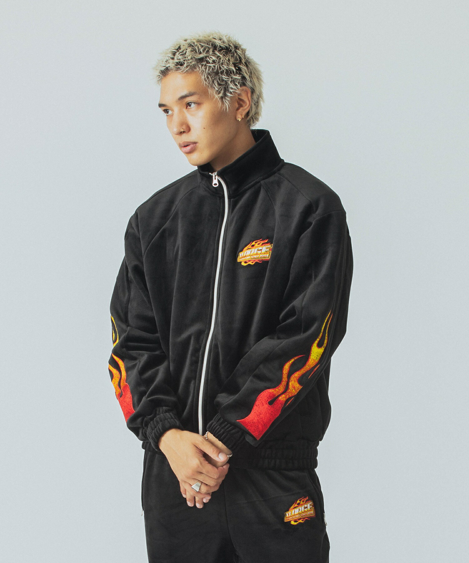 楽天市場】エクストララージ ジャケット XLARGE VELOUR TRACK JACKET