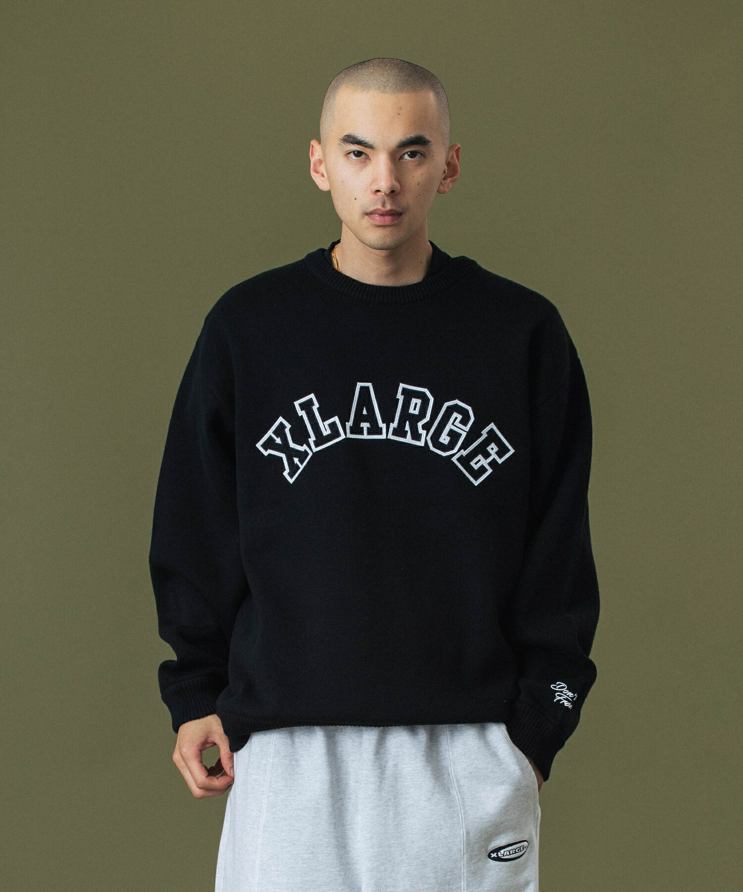 楽天市場】【公式】XLARGE エクストララージ OG KNIT CARDIGAN ニット 