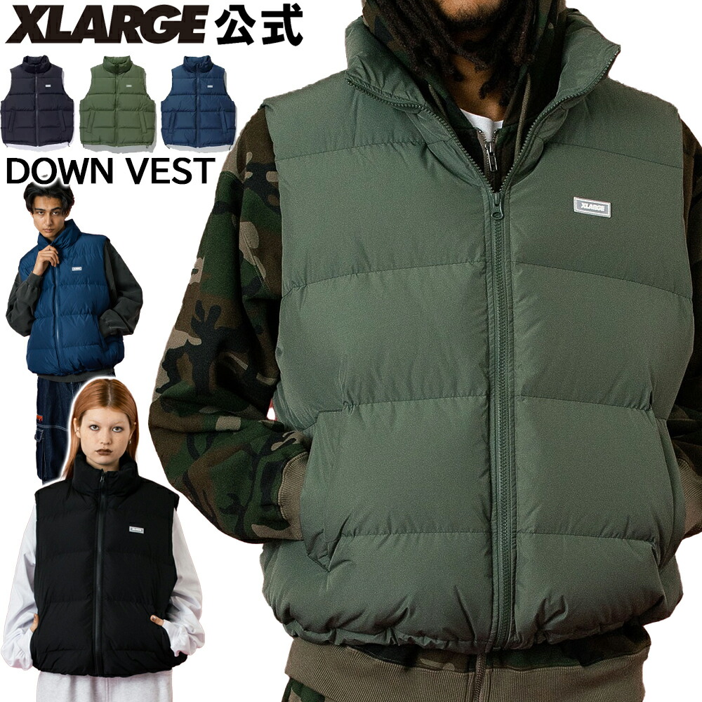 楽天市場】エクストララージ XLARGE メンズ ダウンベスト