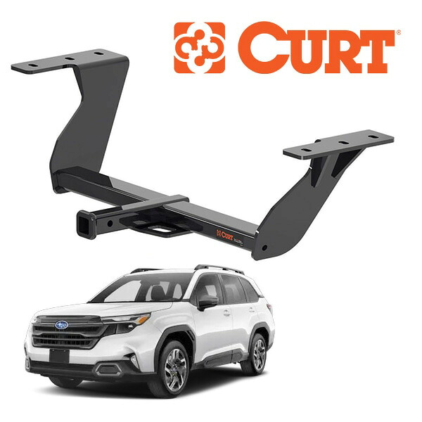 【CURT 正規品】SUBARU スバル フォレスター SL系 令和7年4月-現行 クラス2 ヒッチメンバー 1.25インチ角 12198｜カリフォルニアカスタム店