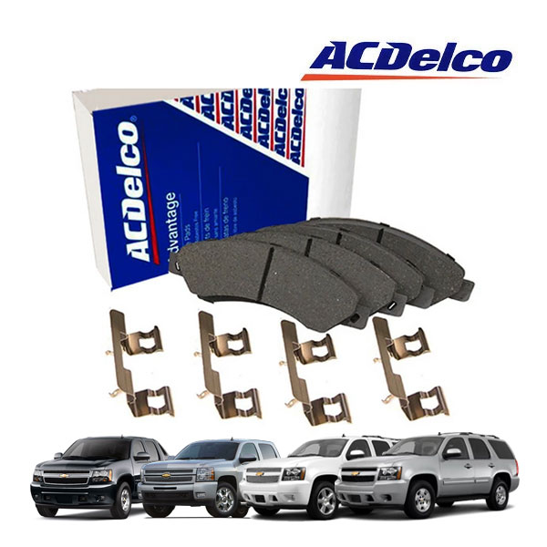 【ACDELCO 正規品】シボレー 07-14y タホ 2WD/4WD | 07-14y サバーバン 1500 2WD/4WD | 07-13y シルバラード 1500 2WD/4WD アバランチ フロントブレーキパッド 14D1092CH 1台分 左右セット
