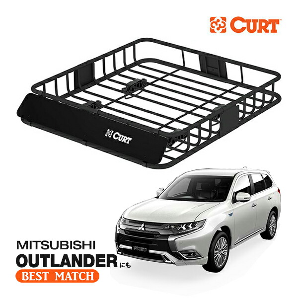 楽天市場】【4/25限定☆エントリー必須！2人に1人ポイントバック！】【CURT 正規品】ルーフラック ルーフバスケット ルーフキャリア 18115  パウダーコート仕上げ マットブラック 内寸サイズ 105cm×94cm×14cm スバル インプレッサに！ ベースキャリアに取付 
