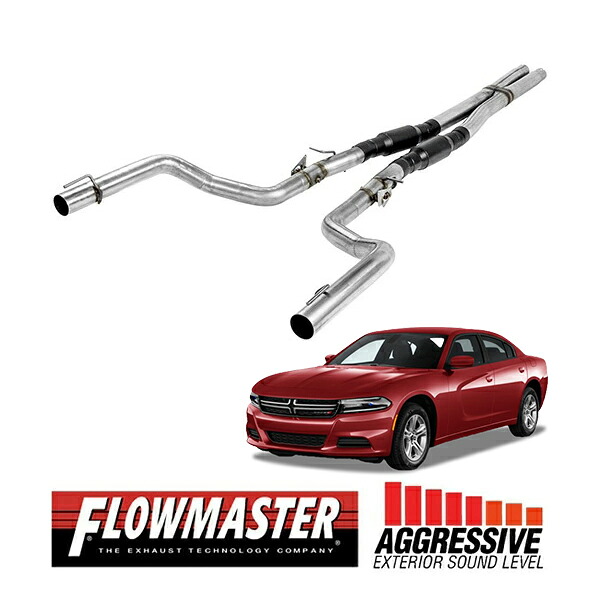 【FLOWMASTER 正規品】アウトローキャタバックエキゾーストシステム 17-23y チャージャー R/T 5.7L 817779 フローマスター 210,000円