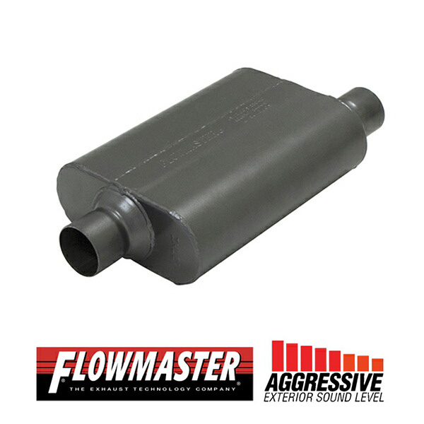 FLOW MASTER / フローマスター スーパー 44 マフラー #842547 Center in 2.50\