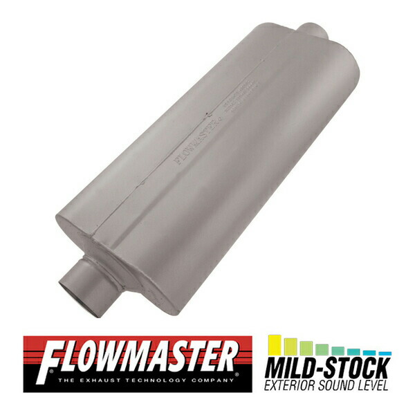 FLOW MASTER / フローマスター 70 マフラー #53070 Center in 3.00"/Center out 3.00" - Mild Sound シボレー/フォード/GMC C1500 サバーバン/F-150/F-250 スーパーデューティー/F-350 スーパーデューティー/C1500/C2500/K1500/K2500|カリフォルニアカスタム店