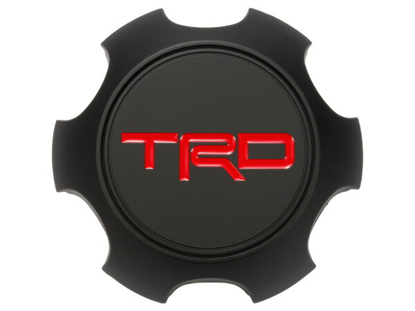 USトヨタ純正 TRD 1個 17インチ用 210系 FJクルーザー センターキャップ タコマ ハイラックスサーフ プラド150系 ホイール  マットブラック ランクル 【90%OFF!】 ホイール