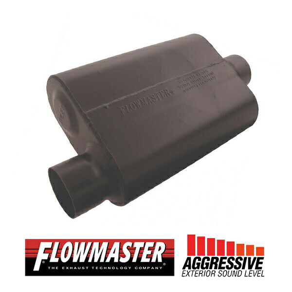 FLOW MASTER / フローマスター スーパー 44 マフラー #943046 Offset in 3.00\