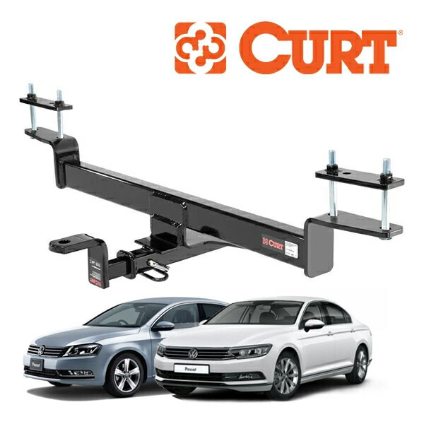 【CURT 正規品】VW フォルクスワーゲン パサート セダン B7系 B8系 クラス1 ヒッチメンバー 1.25インチ角 112343｜カリフォルニアカスタム店