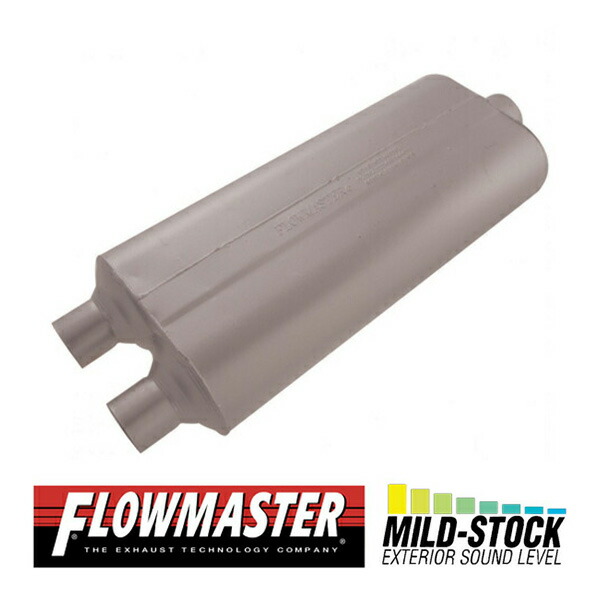 マリオ FLOWMASTER フローマスター　40⁈ FLOW MASTER / フローマスター 40 マフラー #42441 Offset in