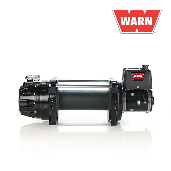 【お買い物マラソン★エントリーでP10倍！】【WARN (ウォーン) USA正規品】ウインチ シリーズG2 12DC 合成ロープ用 12V 電動ウインチ 10インチドラム 反時計回り マニュアルクラッチ 牽引能力 5400kg 104912