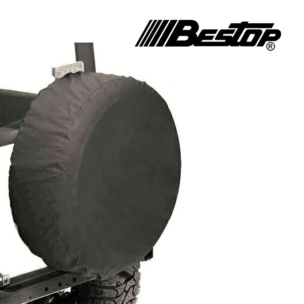 【BESTOP 正規品】BESTOP スペアタイヤカバー(28インチ) ブラック 6102815 汎用