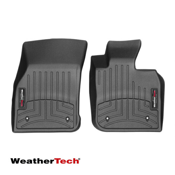 専用設計 WeatherTech ウェザーテック ラバー フロアマット ブラック 449921 1st 2014-2018y Mini ミニクーパー F55  F56 右ハンドル メーカー直売