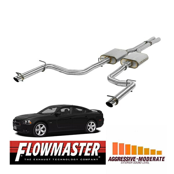 【FLOWMASTER 正規品】フローFXキャタバックエキゾーストシステム 11-14y チャージャー R/T 300C 5.7L 717831 フローマスター｜カリフォルニアカスタム店