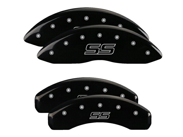 【MGP 正規品】 06-09y シボレー トレイルブレイザー EXT 専用設計 ブレーキ キャリパーカバー ブラック SSロゴ アルミ製 14030STSSBK