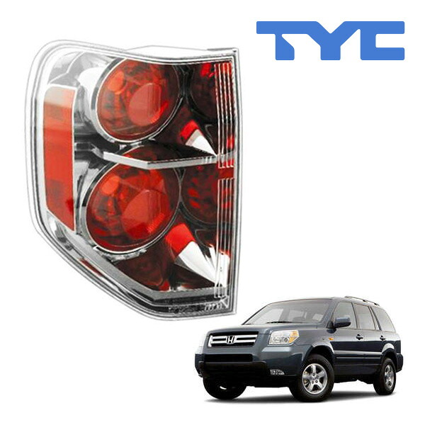 【お買い物マラソン★エントリーでP10倍！】【TYC 正規品】06-08y ホンダ パイロット テールランプ テールライト 純正タイプ 左側 LH 運転席側 バルブ無 14,784円
