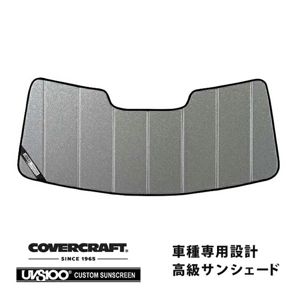 【中古美品】CoverCraftサンシェード　ディフェンダー現行型用(シルバー) 中古美品】CoverCraftサンシェード ディフェンダー現行型用