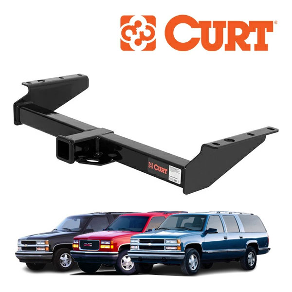 【CURT 正規品】シボレー 92-99y サバーバン 95-99y タホ 92-94y ブレイザー | 92-99y GMC ユーコン | 99-00y キャデラック エスカレード クラス3 ヒッチメンバー 2インチ角 13029|カリフォルニアカスタム店
