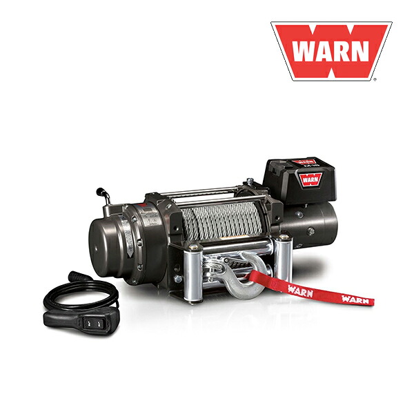 【WARN (ウォーン) USA正規品】 ウインチ (ウィンチ) ワーン ヘビーウェイトシリーズ M15/HEAVYWEIGHT WINCH ワイヤーロープ ロープ長さ:27m x 11mm 最大牽引力:6,804kg 電圧:12V 47801｜カリフォルニアカスタム店