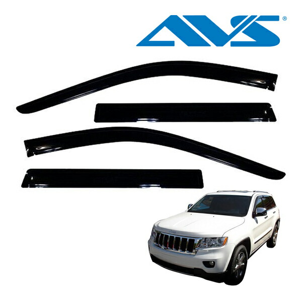 [新品未使用]JEEP グランドチェロキー　サイドバイザー JEEP グランドチェロキー WK 系 ドアバイザー サイドバイザー