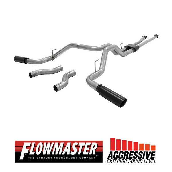 FLOWMASTER ステンレススチール マフラー　タンドラ Flowmaster フローマスター 片側デュアル タンドラ 2009-2020
