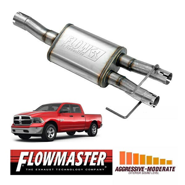 【FLOWMASTER 正規品】フローFXダイレクトフィットマフラー 09-23y ラム 1500 5.7L 717835 フローマスター｜カリフォルニアカスタム店