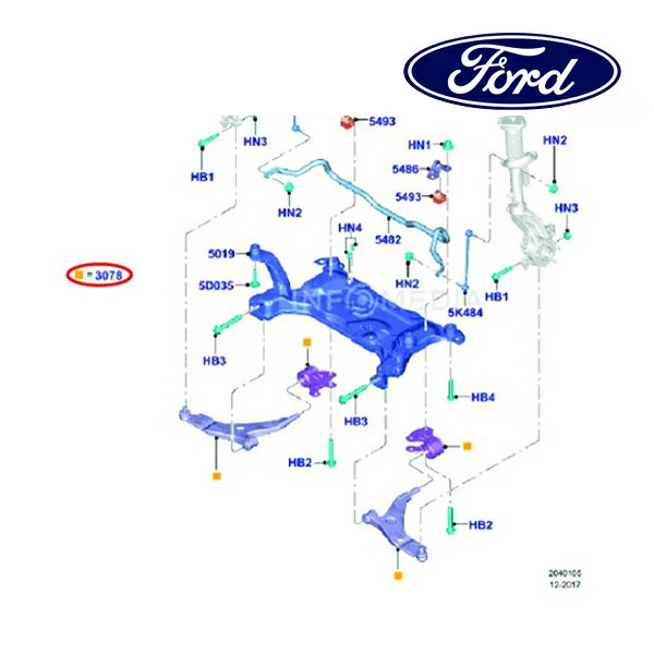 フォード純正 13y- FORD クーガ コントロールアーム フロント ロアー 左側 LH 1793237|カリフォルニアカスタム店