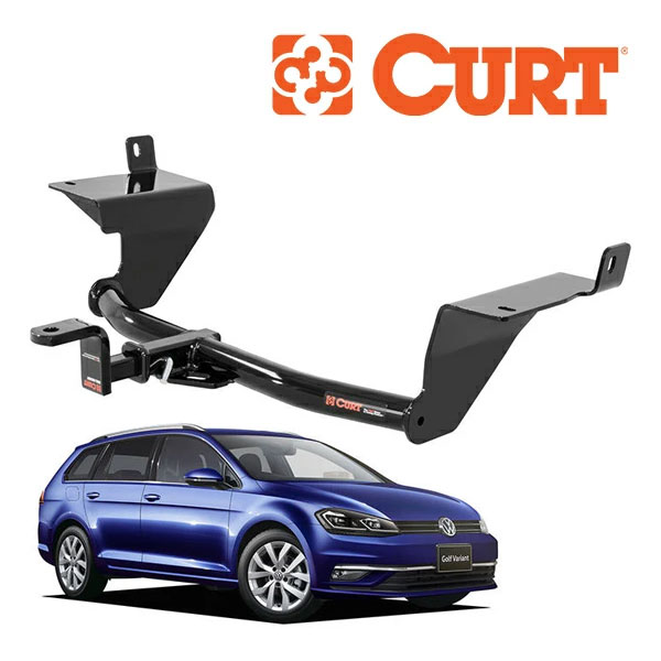【CURT 正規品】VW フォルクスワーゲン ゴルフ7 ヴァリアント TDI AU系 クラス1 ヒッチメンバー 1.25インチ角 114113|カリフォルニアカスタム店
