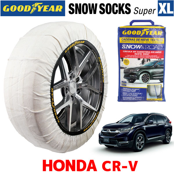 Goodyear Isse スノーソックス 布製 タイヤチェーン Super Xlサイズ イッセ ホンダ Cr V Rt系 Rt5 タイヤサイズ 235 60r18 18インチ用 Fitzfishponds Com