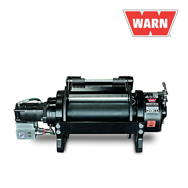 【お買い物マラソン★エントリーでP10倍！】【WARN (ウォーン) USA正規品】ウィンチ シリーズ20XL ロングドラム,エアークラッチ 動力油圧ウインチ 牽引能力 9000kg 77560