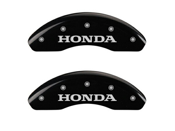 【MGP 正規品】 ホンダ シビック EK系 専用設計 ブレーキ キャリパーカバー ブラック HONDAロゴ アルミ製 20209FHONBK