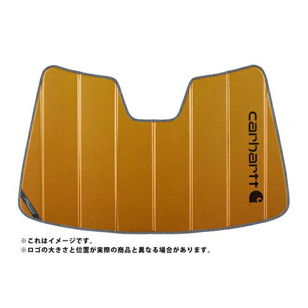 【CoverCraft 正規品】 専用設計 サンシェード ブロンズ 吸盤不要 折りたたみ式 トヨタ ライズ RAIZE ダイハツ ロッキー 200系 Carhartt カーハートコラボ仕様 カバークラフト ［真夏もへたらない3層構造で断熱効果抜群］