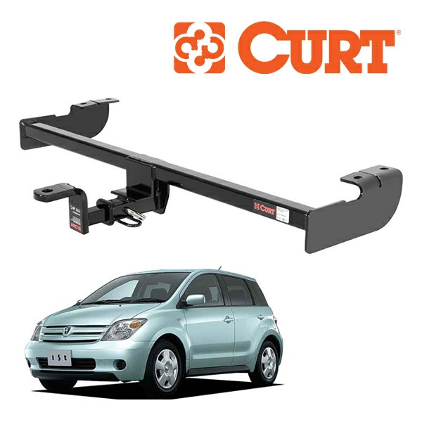 【CURT 正規品】TOYOTA トヨタ ist イスト 60系 平成14年5月-平成19年7月 クラス1 ヒッチメンバー 1.25インチ角 114883|カリフォルニアカスタム店
