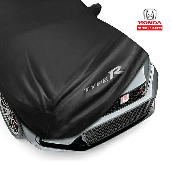 USホンダ純正 カーカバー ボディーカバー ブラック タイプR TYPE R ロゴ入 収納バッグ付 HONDA シビック ハッチバック / Type R FL系|カリフォルニアカスタム店