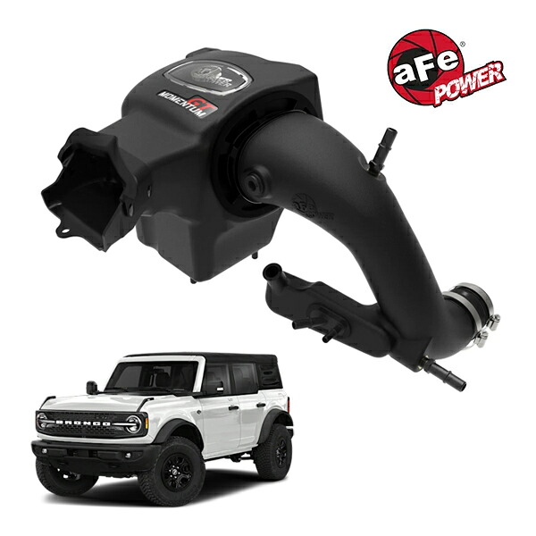 【aFe Power 正規品】21-24y フォード ブロンコ L4 2.3L ターボ エコブースト Momentum GT コールドエアインテーク エアフィルター Pro DRY S フィルター(乾式) 50-70082D エアーフィルター エアクリーナー｜カリフォルニアカスタム店