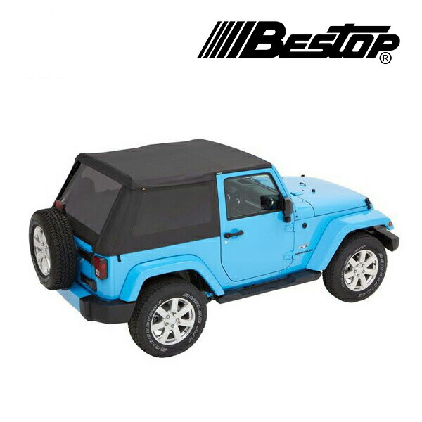 【お買い物マラソン★エントリーでP10倍！】【BESTOP 正規品】BESTOP TREKTOP NX ソフトトップ ブラック 5685217 07-18y JK ラングラー 2ドア 125,400円
