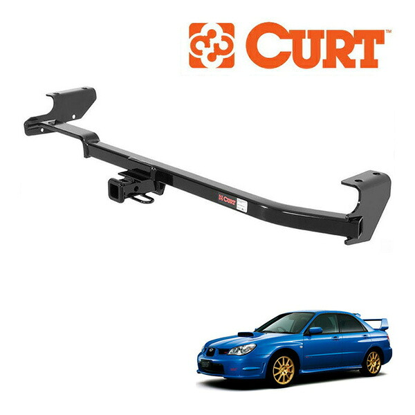 【CURT 正規品】スバル インプレッサ クーペ セダン ワゴン WRX GC系 GD系 GG系 GF系 平成4年11月-平成19年6月 クラス1 ヒッチメンバー 1.25インチ角 11318|カリフォルニアカスタム店
