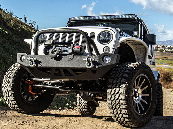 Smittybilt Src バジェットバンパー カービンバンパー ブルバー付 07 17y ジープ Jkラングラー オフロード クロカン スミッティビルト カスタム Rvcconst Com