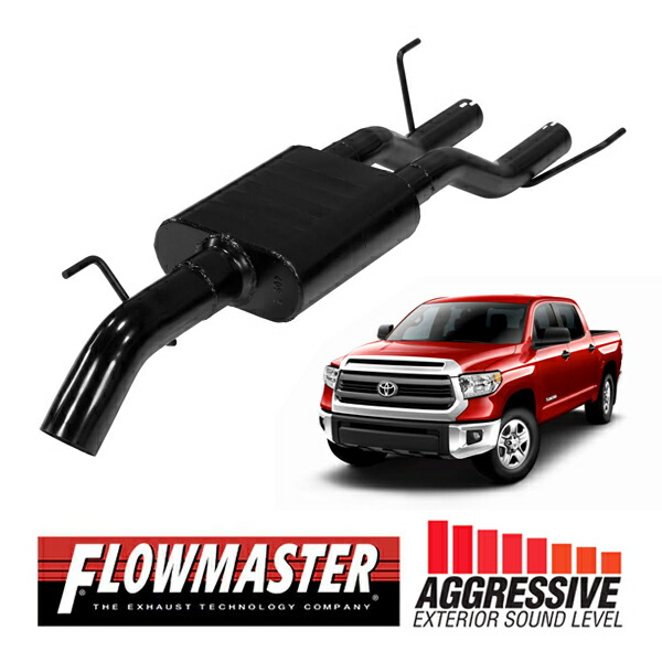 【FLOWMASTER 正規品】 アウトローキャタバックエキゾーストシステム 09-21y タンドラ?4.6L/4.7L/5.7L 817708 フローマスター｜カリフォルニアカスタム店