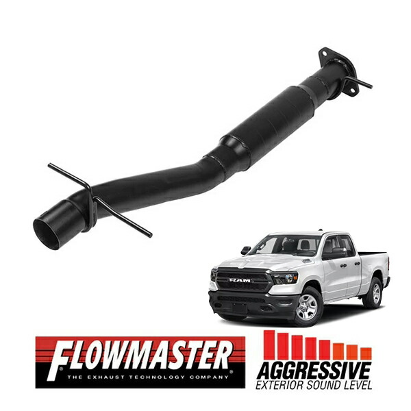 【FLOWMASTER 正規品】アウトローダイレクトフィットマフラー 19-23y ラム 1500 5.7L 817846 フローマスター