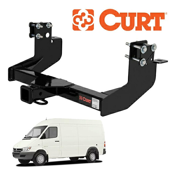 【CURT 正規品】メルセデスベンツ トランスポーターT1N W903 | ダッジ スプリンター 140インチホイールベースダブルタイヤ車両 クラス3 ヒッチメンバー 2インチ角 13265｜カリフォルニアカスタム店