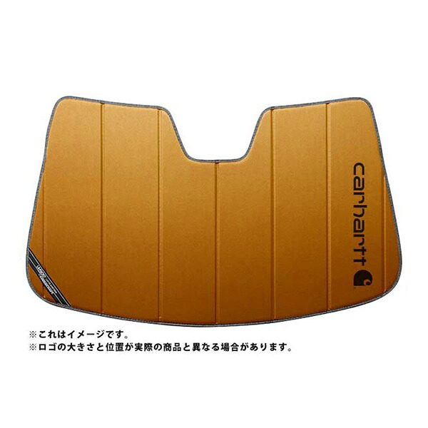【CoverCraft 正規品】 専用設計 サンシェード ブロンズ 吸盤不要 折りたたみ式 VOLVO ボルボ C30 C40 V50 MB系 MB4系 MB5系 Carhartt カーハートコラボ仕様 カバークラフト ［真夏もへたらない3層構造で断熱効果抜群］