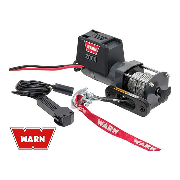WARN Axon 45-S ウインチ 4,500 lb Warn Axon 45-S Powersport Winch – Thumper Fab