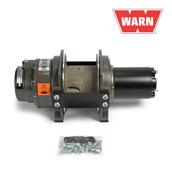 【お買い物マラソン★エントリーでP10倍！】【WARN (ウォーン) USA正規品】ウィンチ DC2500 24V 牽引能力 1100kg 85161