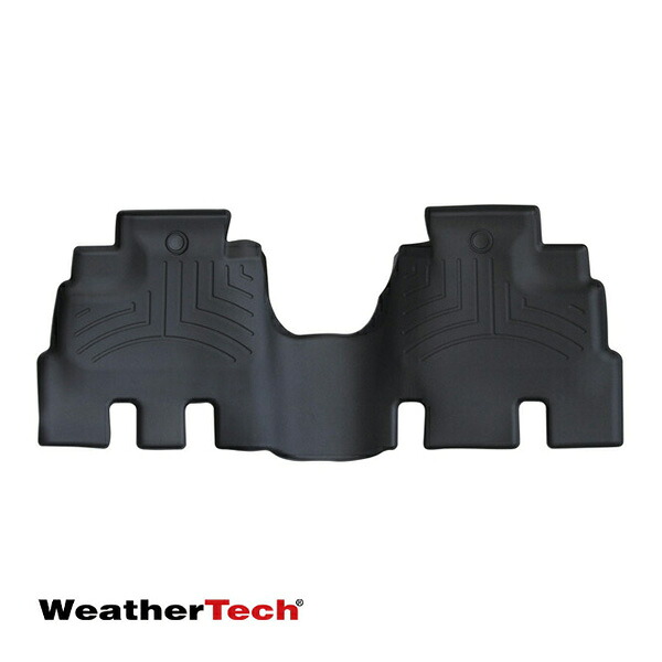 専用設計 WeatherTech/ウェザーテック ラバー フロアマット 445732(ブラック/2ndシート) 2007y- ジープ ラングラー（JK）