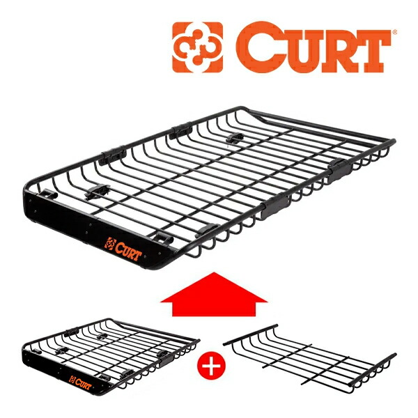 楽天市場】延長用 エクステンション CURT製 ルーフラック ルーフ