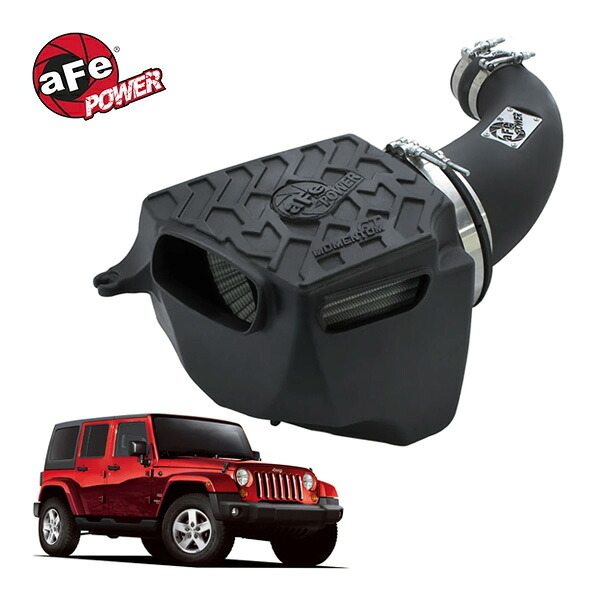【aFe Power 正規品】ジープ JK ラングラー 3.8L Momentum GT コールドエアインテーク エアフィルター Pro DRY S 乾式 51-76203 エアーフィルター エアクリーナー エーフパワー｜カリフォルニアカスタム店 54,000円