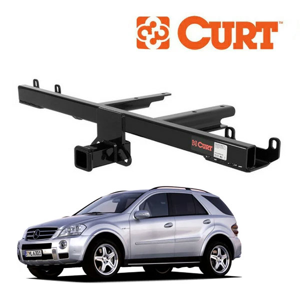 【CURT 正規品】メルセデスベンツ BENZ Mクラス 550 / 500 / 350 / 320 W164 クラス3 ヒッチメンバー 2インチ角 13342|カリフォルニアカスタム店