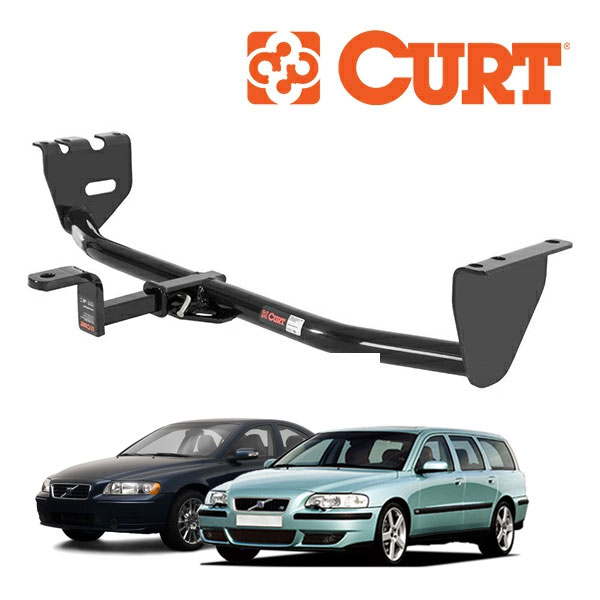 【CURT 正規品】VOLVO ボルボ S60 RB系 | XC70 SB系 | V70 SB系 クラス2 ヒッチメンバー 1.25インチ角 123183｜カリフォルニアカスタム店